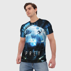 Мужская футболка 3D Prey - Morgan Yu - фото 2