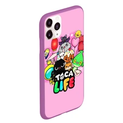 Чехол для iPhone 11 Pro Max матовый Toca Boca Тока Бока животные - фото 2