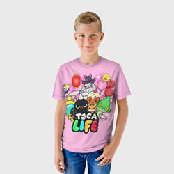 Детская футболка 3D Toca Boca Тока Бока животные - фото 2