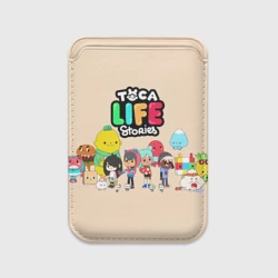 Картхолдер Magsafe магнитный Toca Boca персонажи из Тока Бока