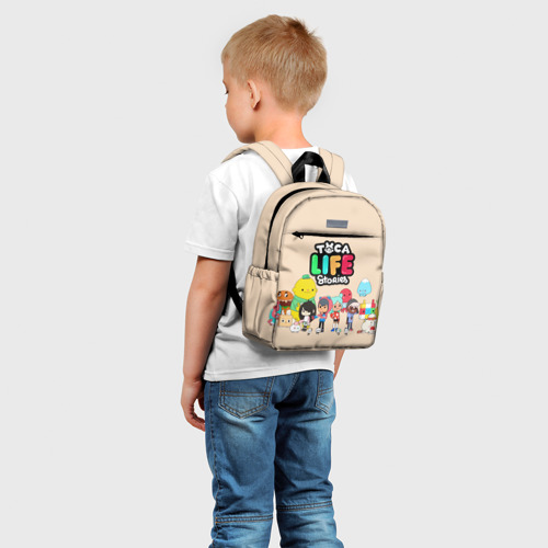 Детский рюкзак 3D Toca Boca персонажи из Тока Бока - фото 3