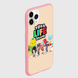 Чехол для iPhone 11 Pro Max матовый Toca Boca персонажи из Тока Бока - фото 2