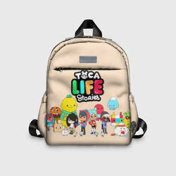 Детский рюкзак 3D Toca Boca персонажи из Тока Бока