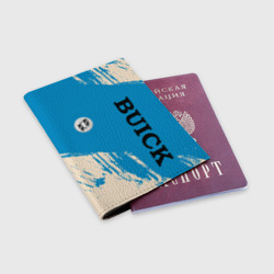 Обложка для паспорта матовая кожа Buick Logo emblem - фото 2