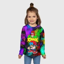 Детский лонгслив 3D Friday Night Funkin Boy and Girl - фото 2