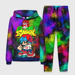 Мужской костюм с толстовкой 3D Friday Night Funkin Boy and Girl