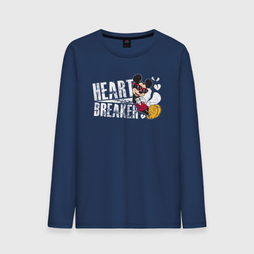 Мужской лонгслив хлопок Mickey heart Breaker