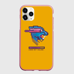 Чехол для iPhone 11 Pro Max матовый Mr Beast Pixel Art