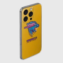 Чехол для iPhone 16 Pro Max силиконовый с защитой камеры Mr Beast Pixel Art - фото 2