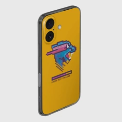 Чехол для iPhone 16 силиконовый с защитой камеры Mr Beast Pixel Art - фото 2