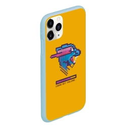 Чехол для iPhone 11 Pro Max матовый Mr Beast Pixel Art - фото 2