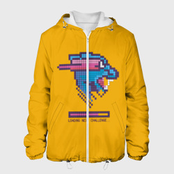 Мужская куртка 3D Mr Beast Pixel Art