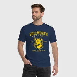 Мужская футболка хлопок Bully Bullworth Academy - фото 2