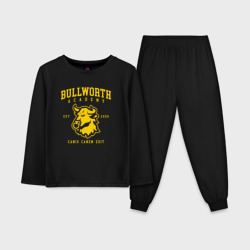 Детская пижама с лонгсливом хлопок Bully Bullworth Academy