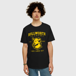 Мужская футболка хлопок Oversize Bully Bullworth Academy - фото 2