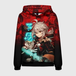 Мужская толстовка 3D Казуха Геншин Импакт Герои игры