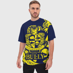 Мужская футболка oversize 3D Bully, Bullworth Academy - фото 2