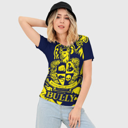 Женская футболка 3D Slim Bully, Bullworth Academy - фото 2