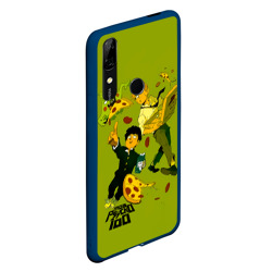Чехол для Honor P Smart Z Шигео, Ямочки и Рэйгэн налет на пиццу - Mob Psycho 100 - фото 2