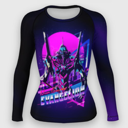 Женский рашгард 3D Ева 01 - Neon Genesis Evangelion