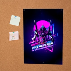 Постер Ева 01 - Neon Genesis Evangelion - фото 2