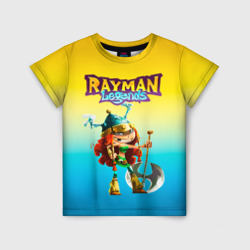 Детская футболка 3D Rayman Legends Barbara