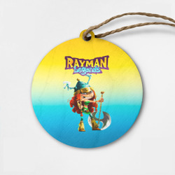 Деревянная игрушка круг Rayman Legends Barbara