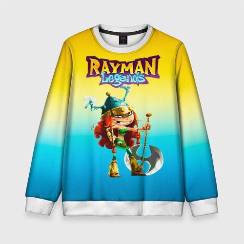 Детский свитшот 3D Rayman Legends Barbara, цвет 3D печать