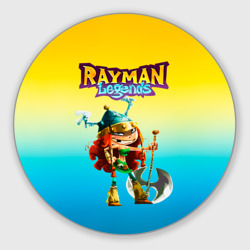 Круглый коврик для мышки Rayman Legends Barbara