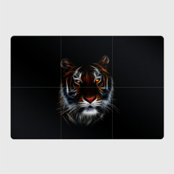 Магнитный плакат 3Х2 Тигр в Темноте Глаза Зверя