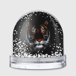 Игрушка Снежный шар Тигр в Темноте Глаза Зверя
