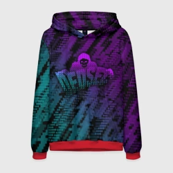 Мужская толстовка 3D Watch dogs Ded Sec neon