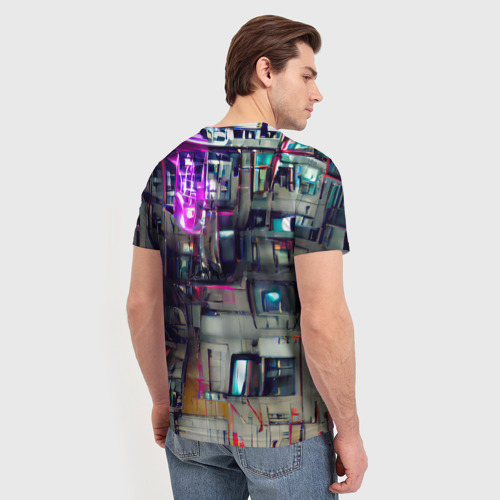 Мужская футболка 3D Инженерия, цвет 3D печать - фото 4
