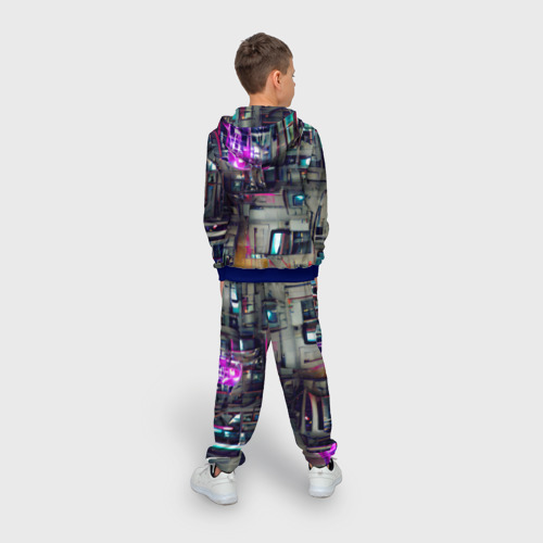 Детский костюм 3D Инженерия, цвет синий - фото 4