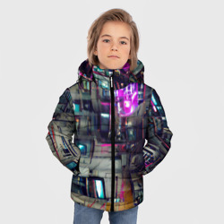 Зимняя куртка для мальчиков 3D Инженерия - фото 2
