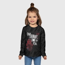 Детский лонгслив 3D Watch dogs legion революция - фото 2