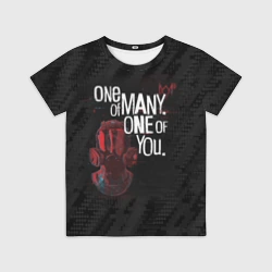 Детская футболка 3D Watch dogs legion революция