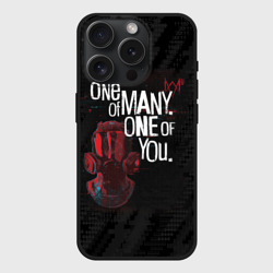 Чехол силиконовый для Apple iPhone 15 Pro матовый Watch dogs legion революция