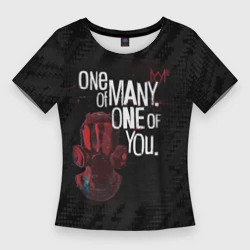 Женская футболка 3D Slim Watch dogs legion революция