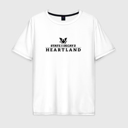 State of Decay 2 big logo – Мужская футболка хлопок Oversize с принтом купить со скидкой в -16%
