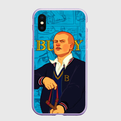 Чехол для iPhone XS Max матовый Bully, Джимми Хопкинс
