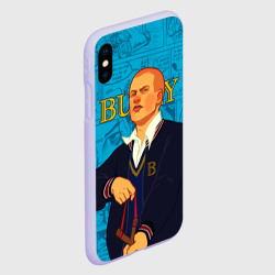 Чехол для iPhone XS Max матовый Bully, Джимми Хопкинс - фото 2