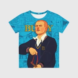 Детская футболка 3D Bully, Джимми Хопкинс