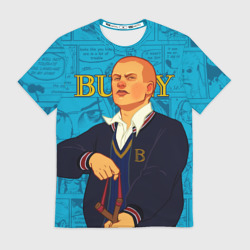 Мужская футболка 3D Bully, Джимми Хопкинс