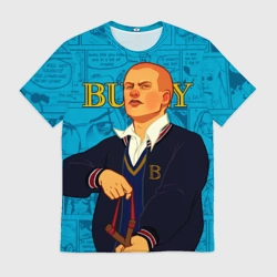 Мужская футболка 3D Bully, Джимми Хопкинс
