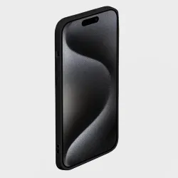 Чехол силиконовый для Apple iPhone 15 Pro матовый Басуй - фото 2