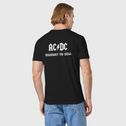 Мужская футболка хлопок ACDC Highway to Hell - фото 2