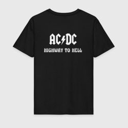 Мужская футболка хлопок ACDC Highway to Hell