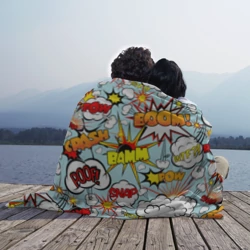 Плед 3D Boom - pop-art explosion pattern - фото 2