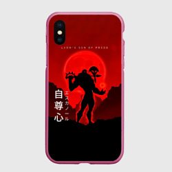 Чехол для iPhone XS Max матовый Lion's sin of pride - Nanatsu no Taizai
